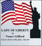 Lady of Liberty Unison choral sheet music cover